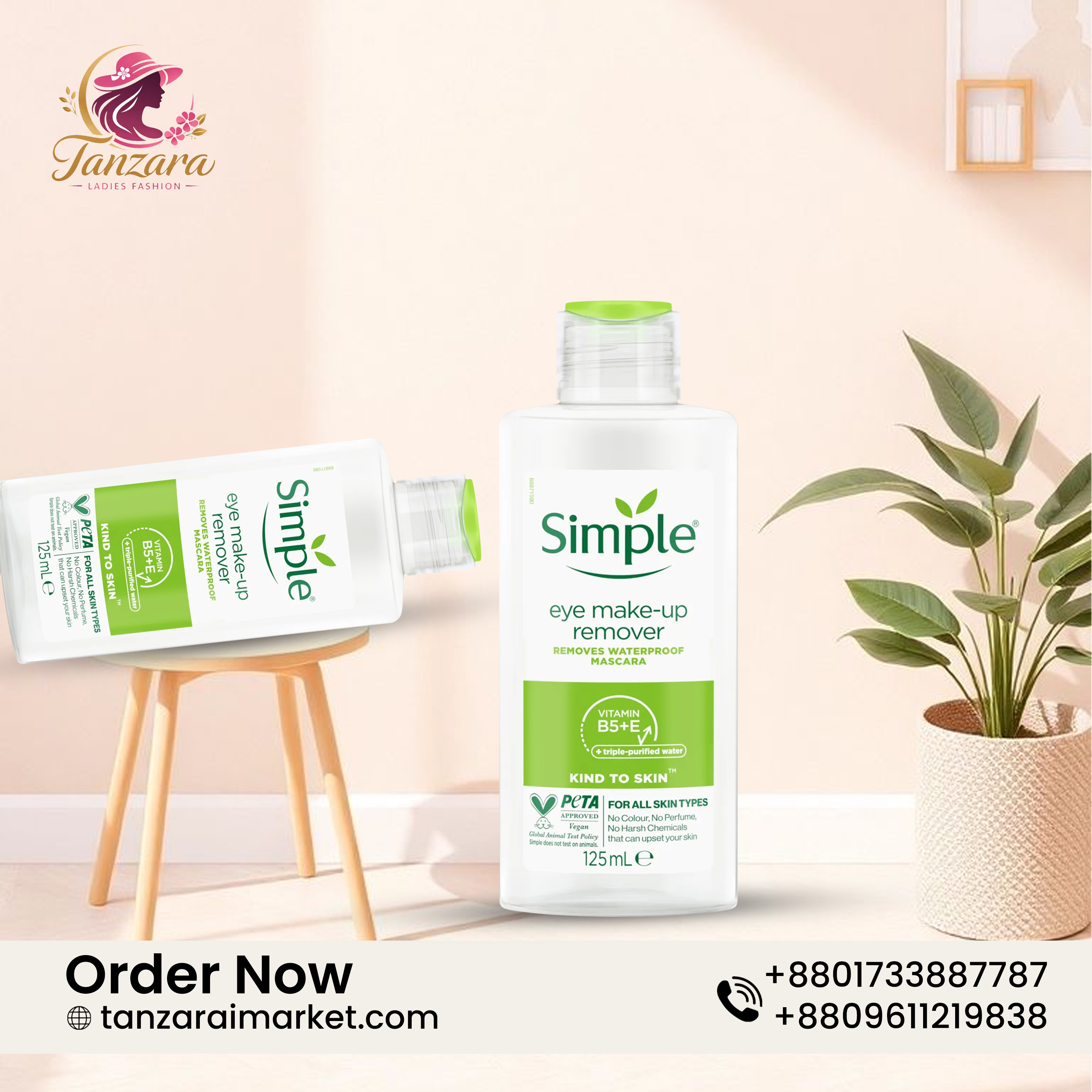 Simple Kind To Skin Eye Makeup Remover